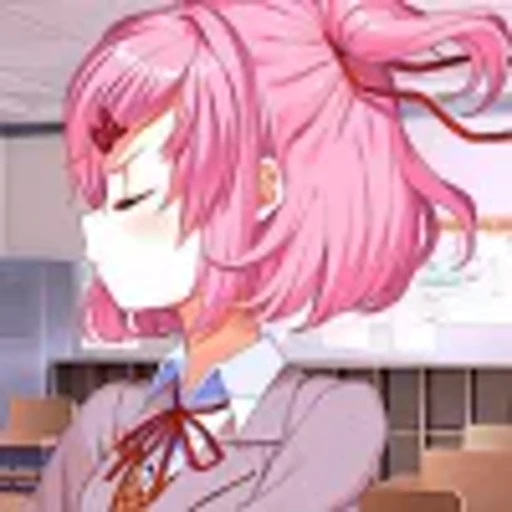 🤩 Эмодзи «Doki Doki Literature Club» для Telegram