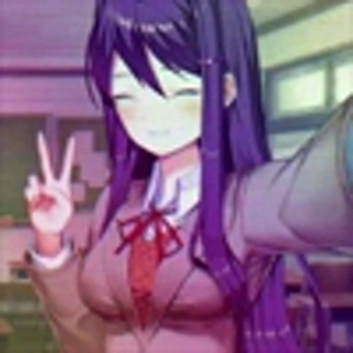 🤩 Эмодзи «Doki Doki Literature Club» для Telegram