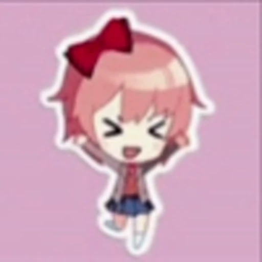 🤩 Эмодзи «Doki Doki Literature Club» для Telegram