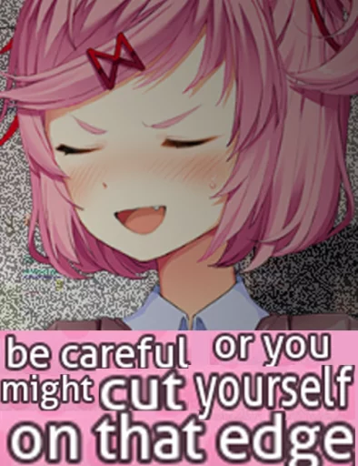 😌 Стикер «Doki Doki» для Telegram