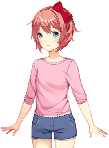 💙 Стикер «Doki Doki» для Telegram