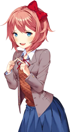 😅 Стикер «Doki Doki» для Telegram