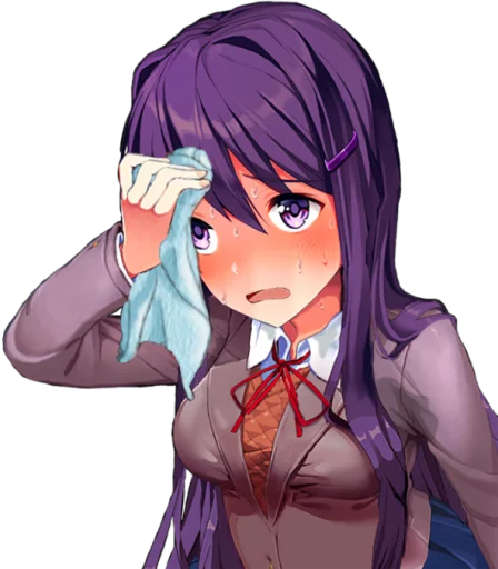 😪 Стикер «Doki Doki» для Telegram