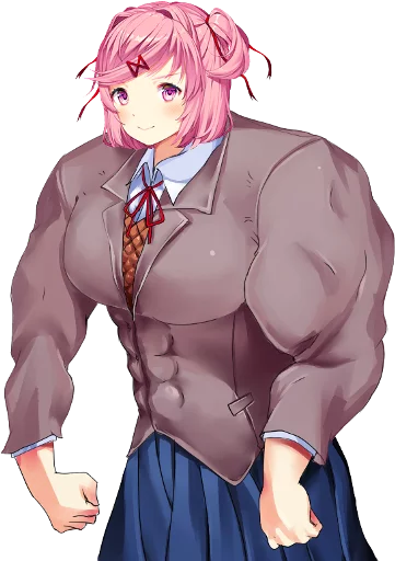 💪 Стикер «Doki Doki» для Telegram
