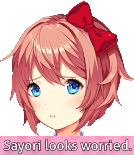 😐 Стикер «Doki Doki» для Telegram