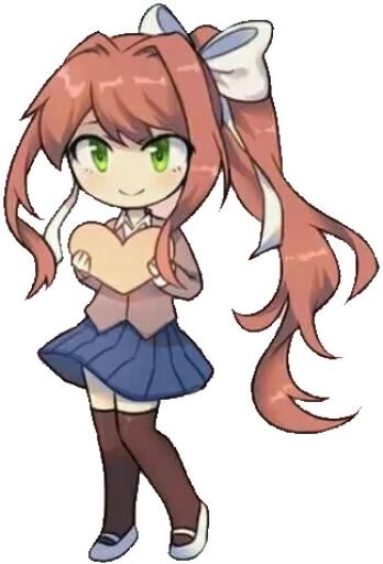 💝 Стикер «Doki Doki» для Telegram