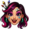 Стикер 28 💖 Набор эмоджи с куклами «Monster High Монстер Хай»