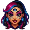 Стикер 20 💖 Набор эмоджи с куклами «Monster High Монстер Хай»