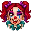 Стикер 48 💖 Набор эмоджи с куклами «Monster High Монстер Хай»
