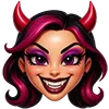 Стикер 12 💖 Набор эмоджи с куклами «Monster High Монстер Хай»