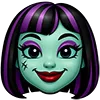Стикер 59 💖 Набор эмоджи с куклами «Monster High Монстер Хай»