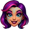 Стикер 55 💖 Набор эмоджи с куклами «Monster High Монстер Хай»