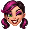 Стикер 4 💖 Набор эмоджи с куклами «Monster High Монстер Хай»