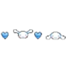 💙 Эмодзи «Blue emoji» для Telegram