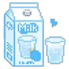 🥛 Эмодзи «Blue emoji» для Telegram