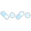 💊 Эмодзи «Blue emoji» для Telegram