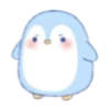 🐧 Эмодзи «Blue emoji» для Telegram
