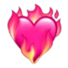 ❤️‍🔥 Эмодзи «Pink random» для Telegram