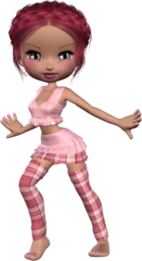😃 Стикер «Dolls» для Telegram