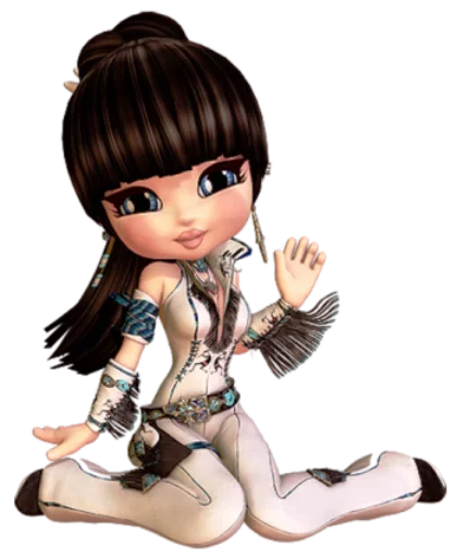 😆 Стикер «Dolls» для Telegram