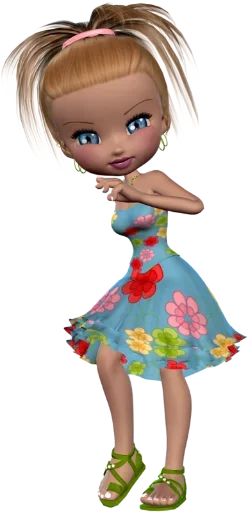 😃 Стикер «Dolls» для Telegram