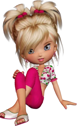 😃 Стикер «Dolls» для Telegram