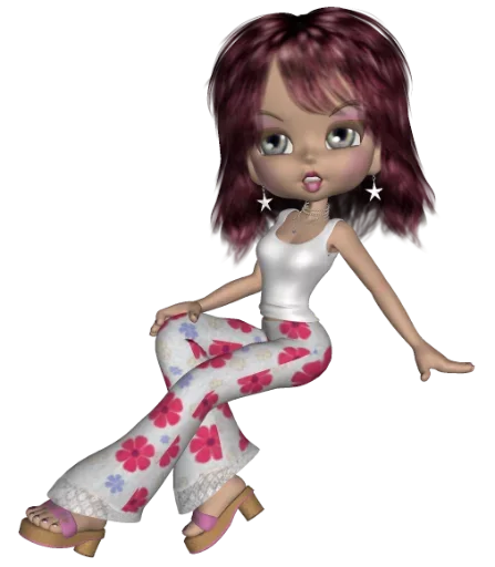 😆 Стикер «Dolls» для Telegram