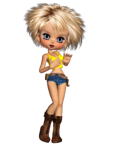 😃 Стикер «Dolls» для Telegram