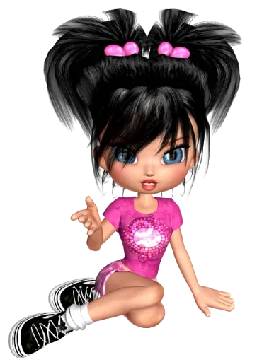 😃 Стикер «Dolls» для Telegram