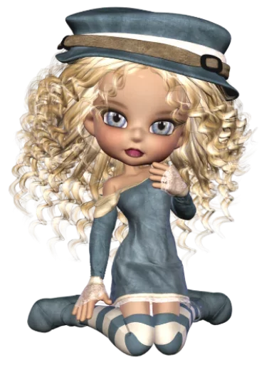 😆 Стикер «Dolls» для Telegram