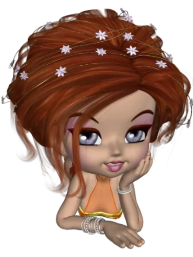 😃 Стикер «Dolls» для Telegram