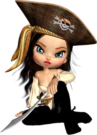 😃 Стикер «Dolls» для Telegram
