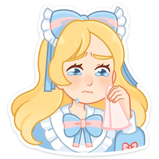 😭 Стикер «Долли» для Telegram