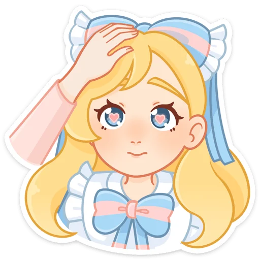 😍 Стикер «Долли» для Telegram