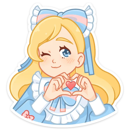😉 Стикер «Долли» для Telegram