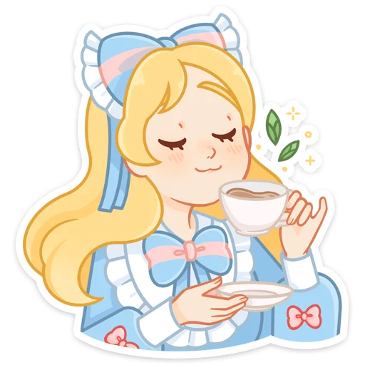 ☕️ Стикер «Долли» для Telegram