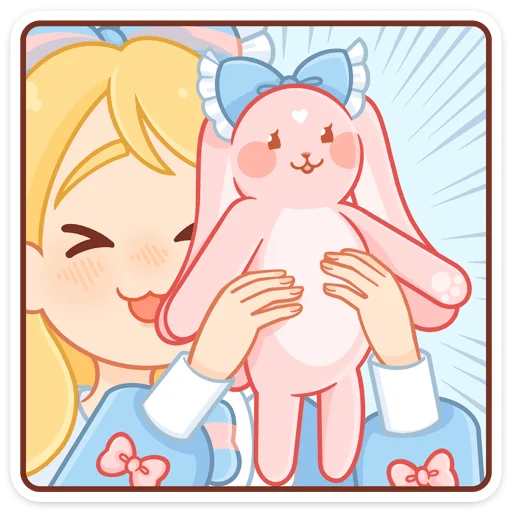 ☺️ Стикер «Долли» для Telegram