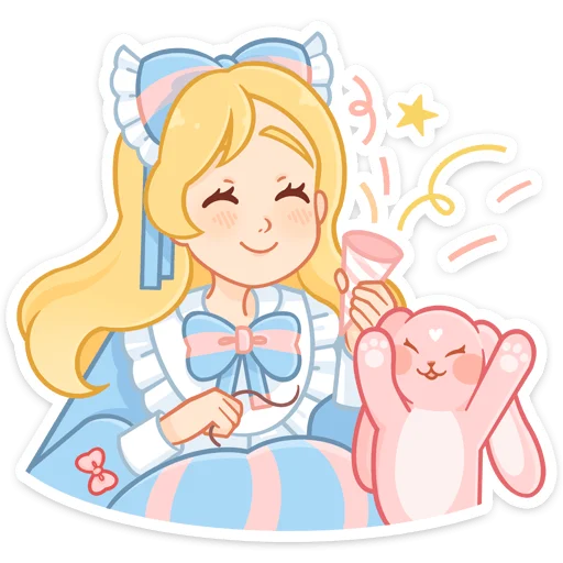 ☺️ Стикер «Долли» для Telegram