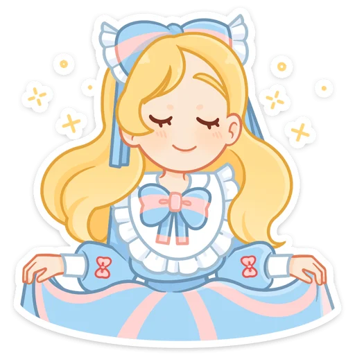 Стикерпак Долли для Telegram