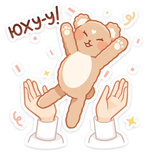 ☺️ Стикер «Долорес - стиль шатенки на новый набор Долли» для Telegram