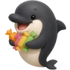 🍬 Эмодзи «Милый дельфин» для Telegram