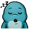😴 Эмодзи «Дельфин Владик» для Telegram