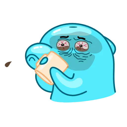 🥱 Стикер «Dolphin Jumpy» для Telegram