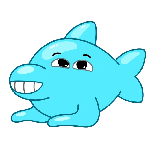 😏 Стикер «Dolphin Jumpy» для Telegram