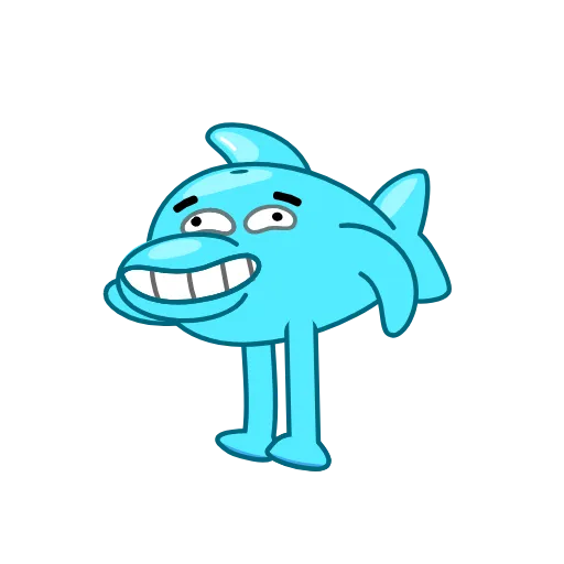 🕺 Стикер «Dolphin Jumpy» для Telegram