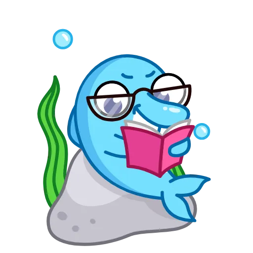 🌟 Стикер «Дельфинчик» для Telegram