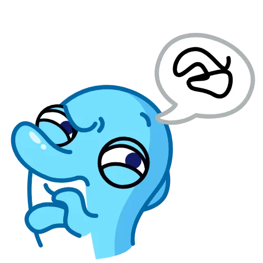 🌟 Стикер «Дельфинчик» для Telegram