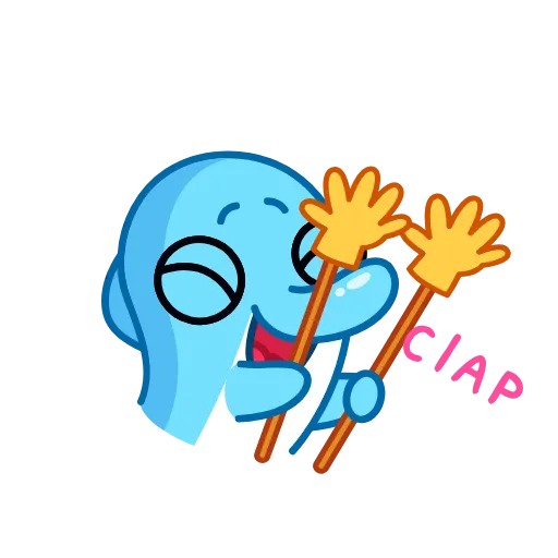 🌟 Стикер «Дельфинчик» для Telegram