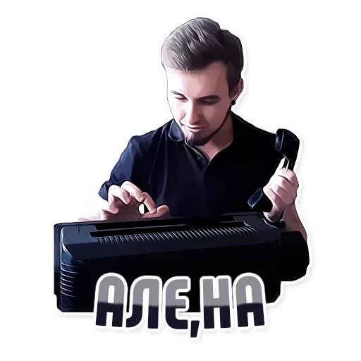 👋 Стикер «Дельфин под спайсом» для Telegram