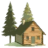 🏠 Эмодзи «Буквы в древесном стиле, иконки на тему природы» для Telegram